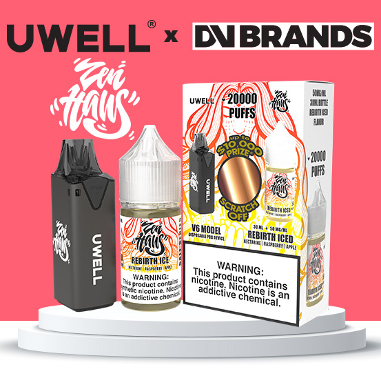 Zen Haus Salt x Uwell V6 ELiquid + Device Bundle